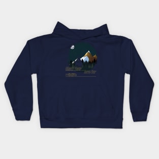 Show your love for wildlife Kids Hoodie